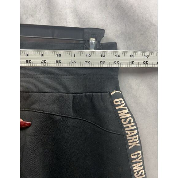 Gymshark Womens Oversized Fit Monogram Fleece Joggers Black Size XS NWT … - Picture 9 of 15